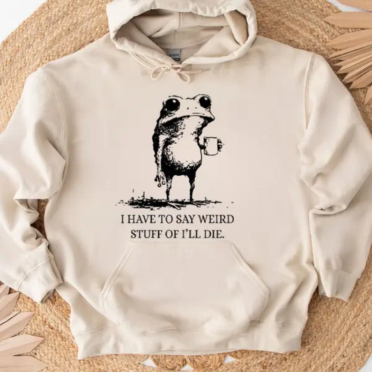Funny Hoodie, Gift Sweatshirt, Parody Tee, Sarcastic Tee, Funny Animal, Unhinged