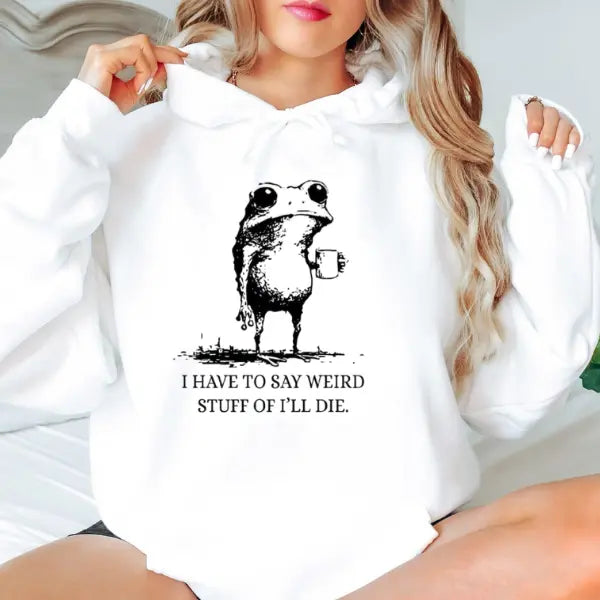 Funny Hoodie, Gift Sweatshirt, Parody Tee, Sarcastic Tee, Funny Animal, Unhinged