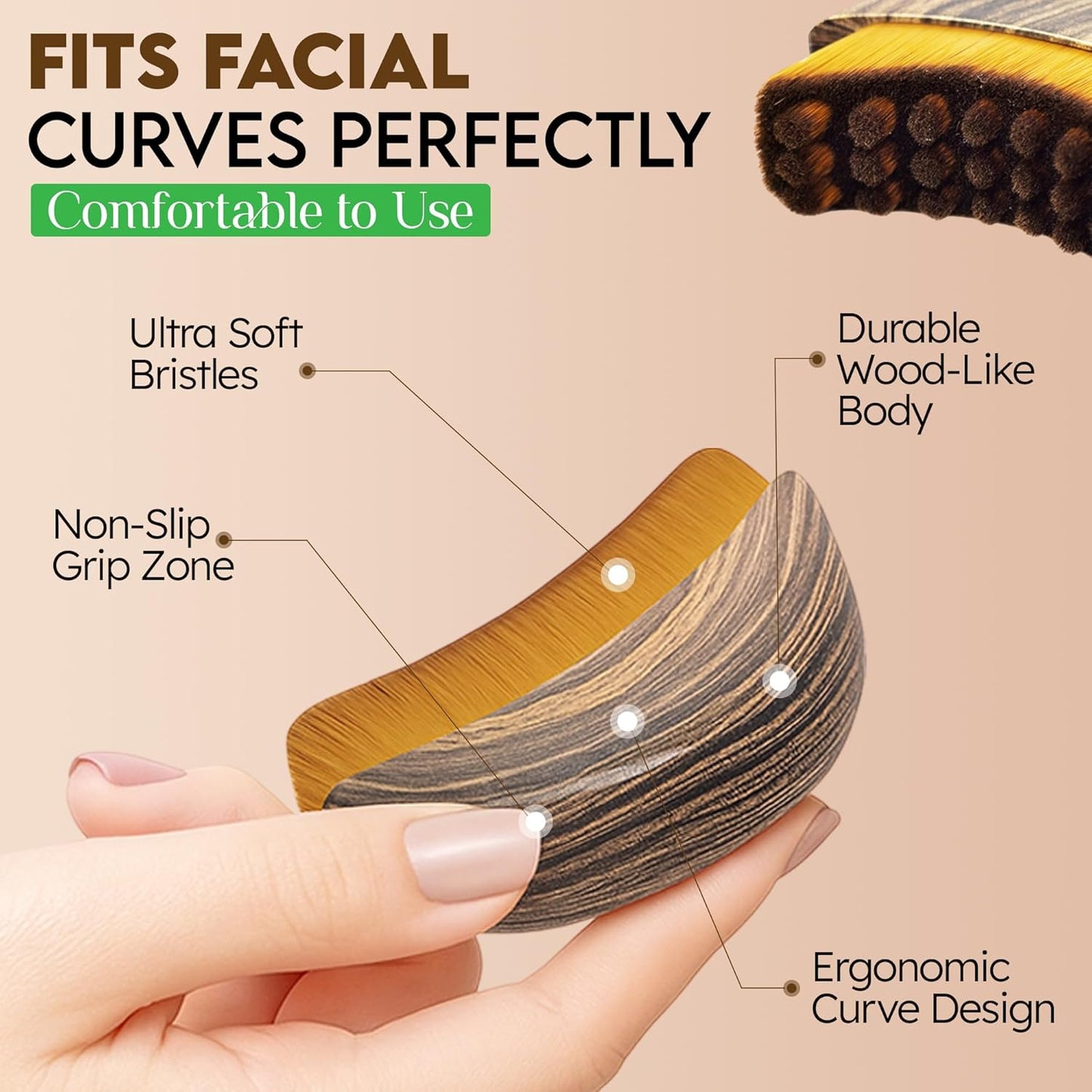 Instant Face Sculpting & De-Puffing Brush