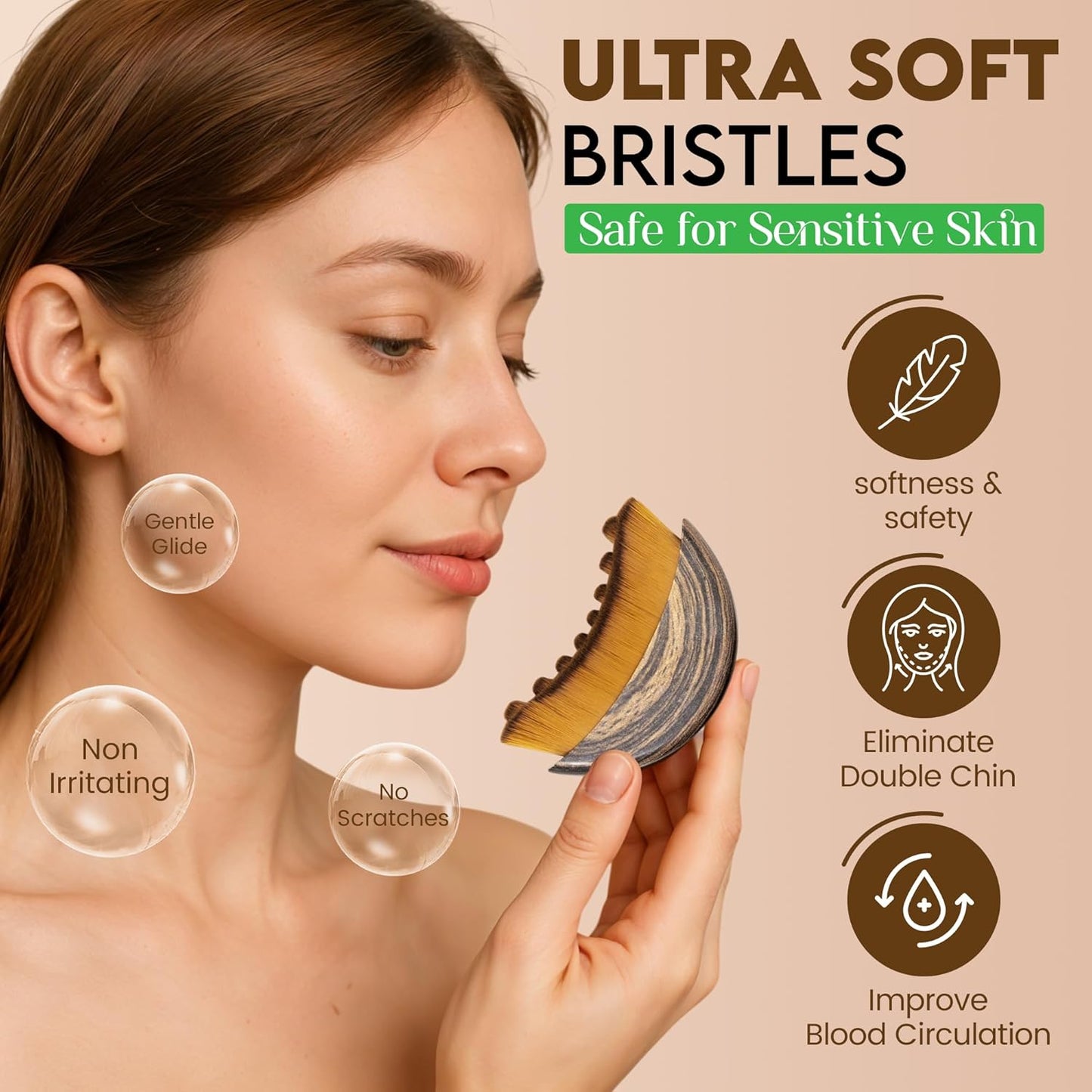 Instant Face Sculpting & De-Puffing Brush