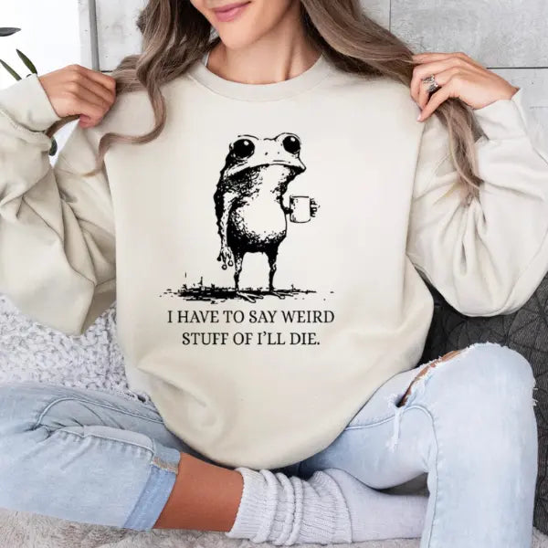 Funny Hoodie, Gift Sweatshirt, Parody Tee, Sarcastic Tee, Funny Animal, Unhinged