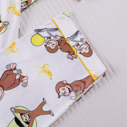 Cute Monkey Pajama Set - Highest Quality | Comfortable Fabric